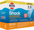 HTH 4-in-1 Pool Shock Treatment - Fast Clear Water Restorer