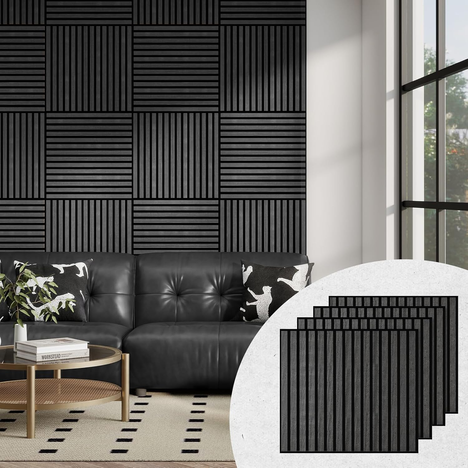Upick Acoustic Wood Wall Panels for Sound Absorption and Style