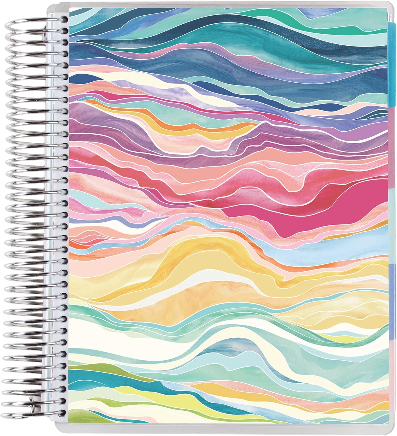 7in x 9in Undated Spiral Bound Life Planner for Organized Living
