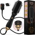 Professional Dual Voltage Blowout Hair Dryer Brush for Travel - Fast