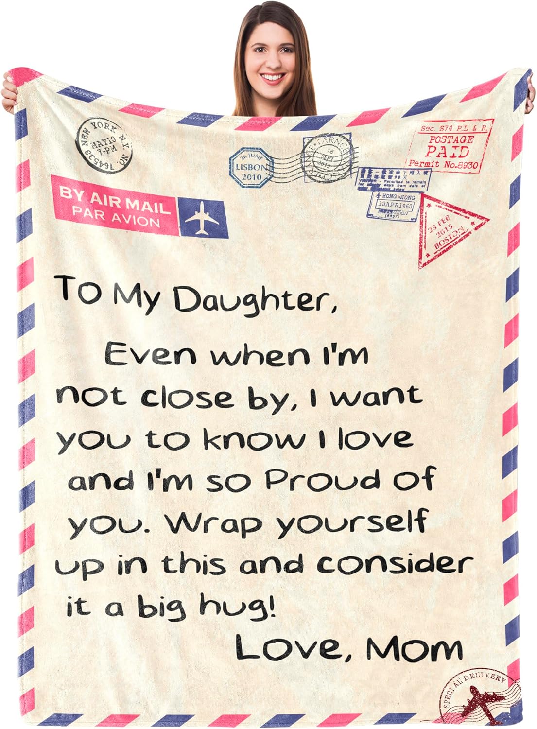 UFOORO Mothers Day Blanket Gifts for Daughter, 55in x 70in