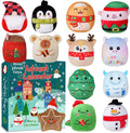 Advent Calendar 2025 Plush Toys for Kids - 24 Mini Soft Plushies