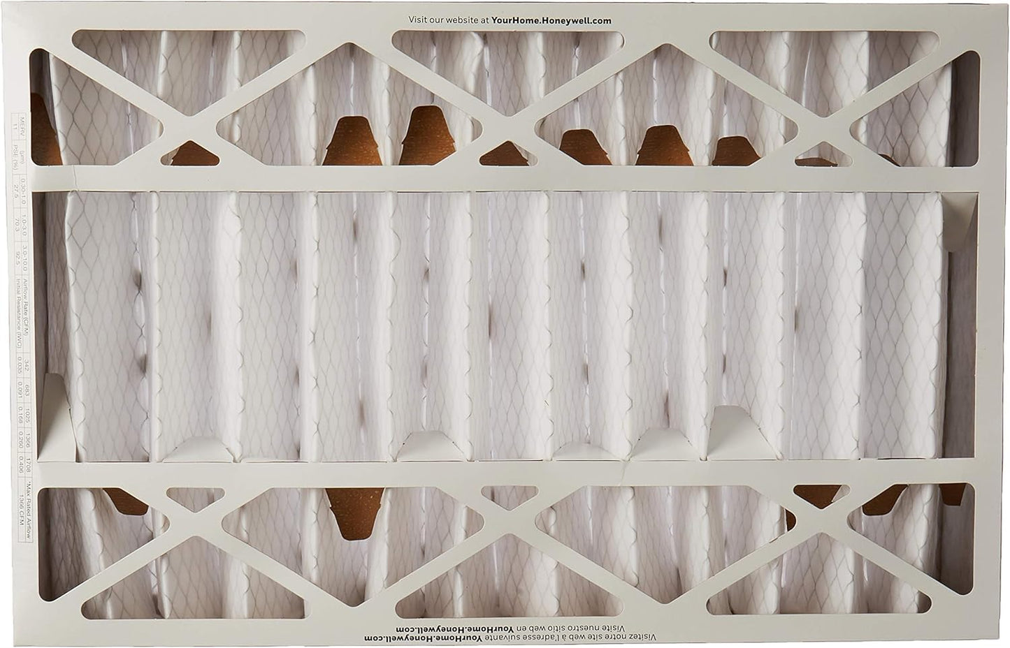 Honeywell FC100A1029 Air Filter 16x25x4 - 2-Pack for Clean Air