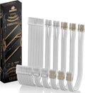 PSU Cable Extension Kit Clear Connector 24Pin 4+4 EPS 6+2 PCI-E