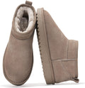 Project Cloud Genuine Suede Ankle Boots for Women - Warm Jewelry