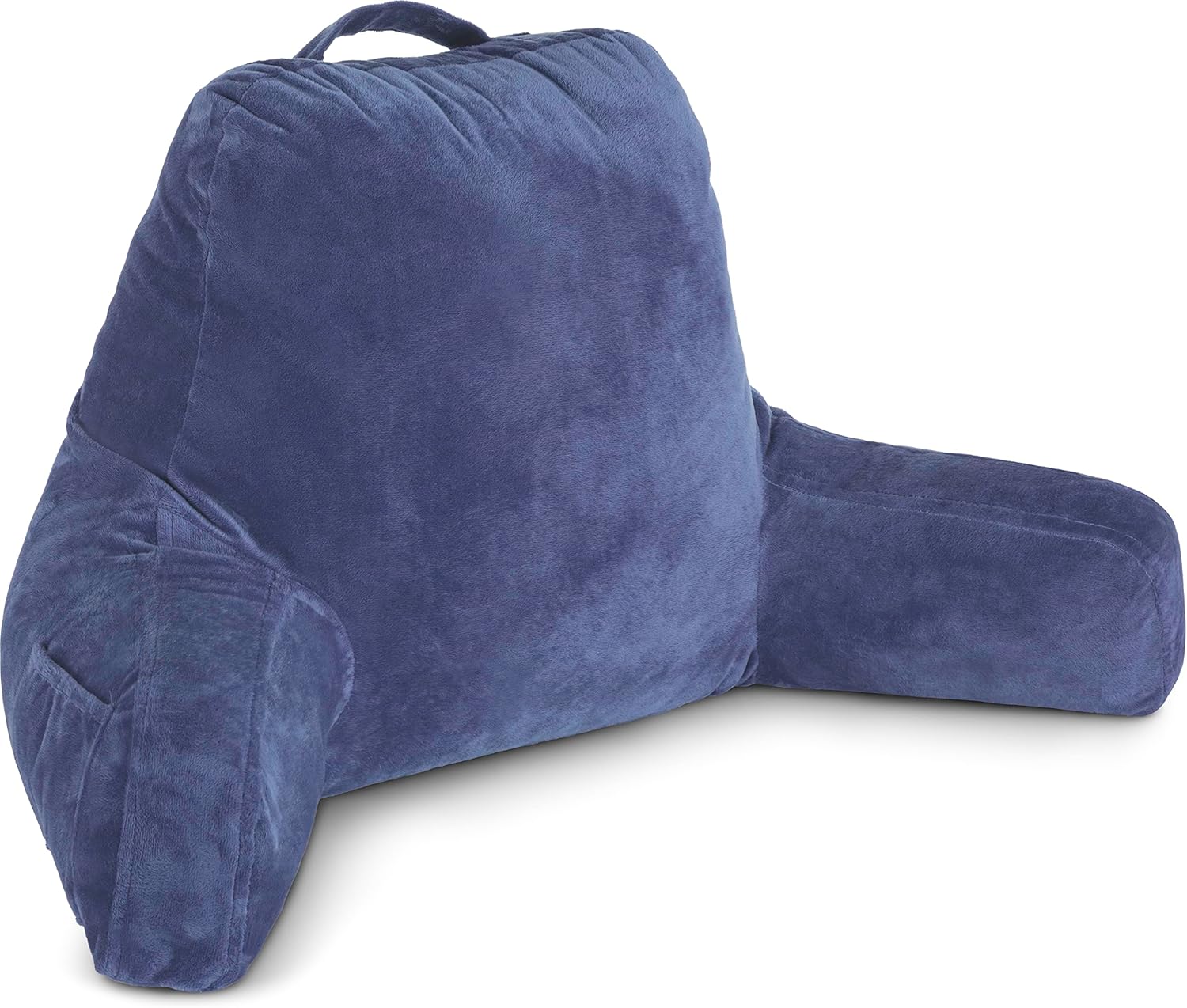 Husband Pillow Dark Blue - Original Reading Pillow for Comfort