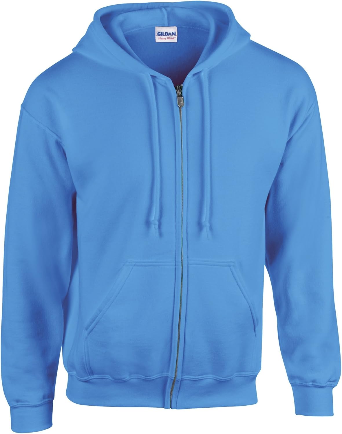 Gildan Full Zip Hoodie | Carolina Blue | Cozy Comfort
