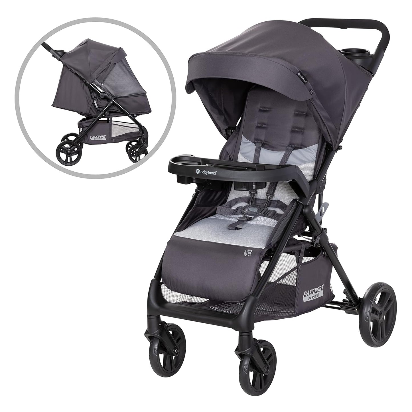 Baby Trend Passport Carriage Stroller Offers Versatile Comfort