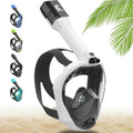 Full Face Snorkel Mask for Adults - Easier Breathing & Wide View