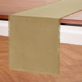 Fringe Linen Table Runner 14 x 72 in Kelp - Handcrafted Quality