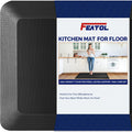 Anti Fatigue Mat for Kitchen Floor 9/10 Extra Thick Cushioned Mat