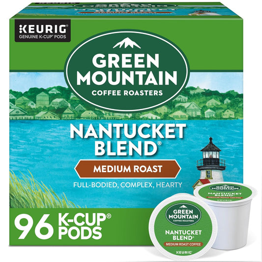 96 Count Nantucket Blend K-Cup Pods for Flavorful Mornings!