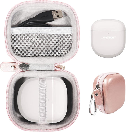 Protective Rose Gold Case for Bose QuietComfort Earbuds
