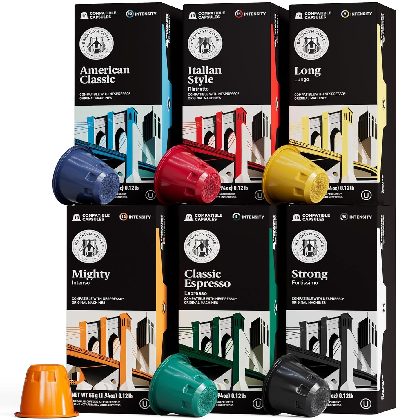 Artisanal Espresso Variety Pack - 120 Pods