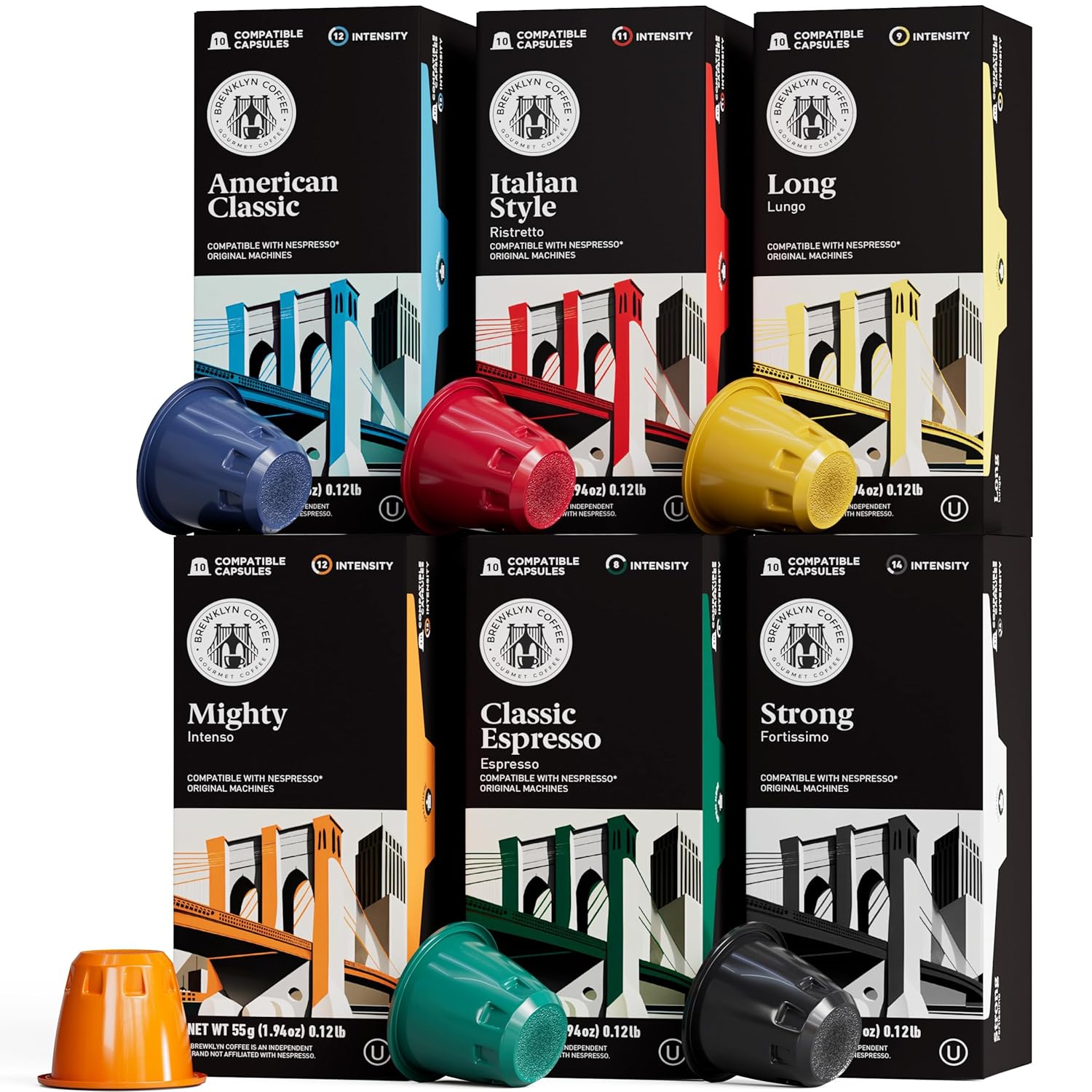 Artisanal Espresso Variety Pack - 120 Pods