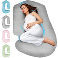 Pregnancy Pillows for Sleeping 57in V C U Shaped Full Body Pillow