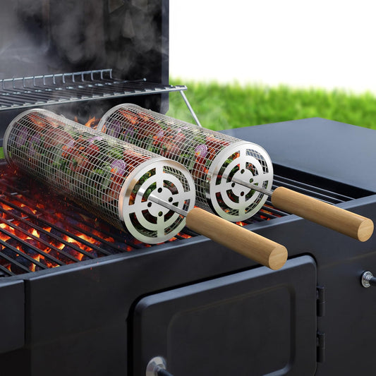 Sorbus Grill Basket - Premium Stainless Steel BBQ Accessories