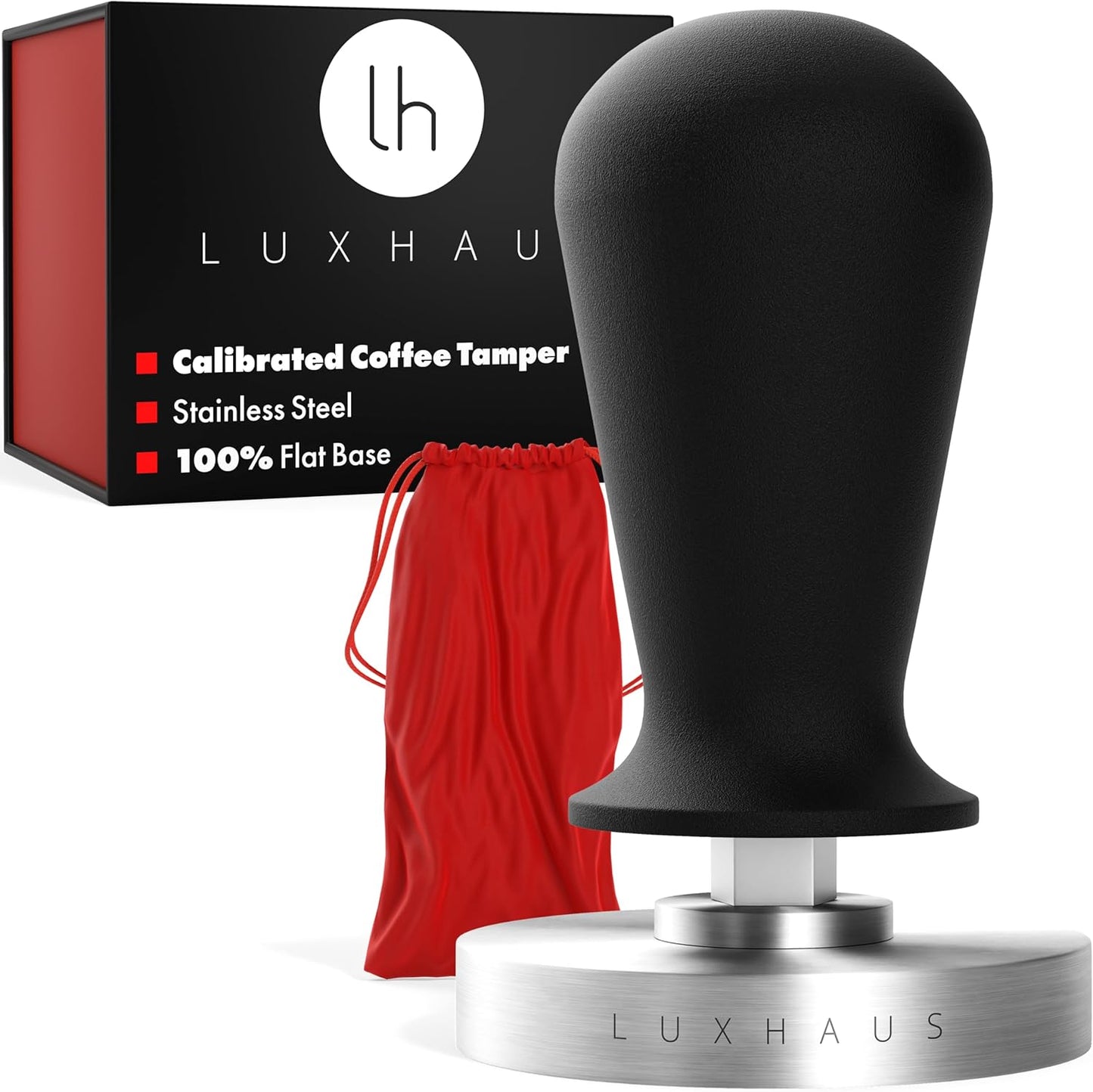 53mm Calibrated Espresso Tamper - Perfect Shot Every Time!