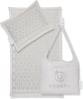 Acupressure Mat and Pillow Set - Natural Linen & Coconut Fiber