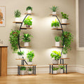 Plant Stand Indoor with Grow Lights 7-Tier 66in - Stylish Display