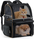 Lekebobor Cat Backpack Carrier for Two Cats or One Dog - Stable