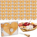 Heart Cheese Board Set for Bridal Shower Gifts and Prizes