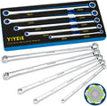 5-Piece Extra Long Box End Wrench Set Metric 8mm-19mm - Labor Saving