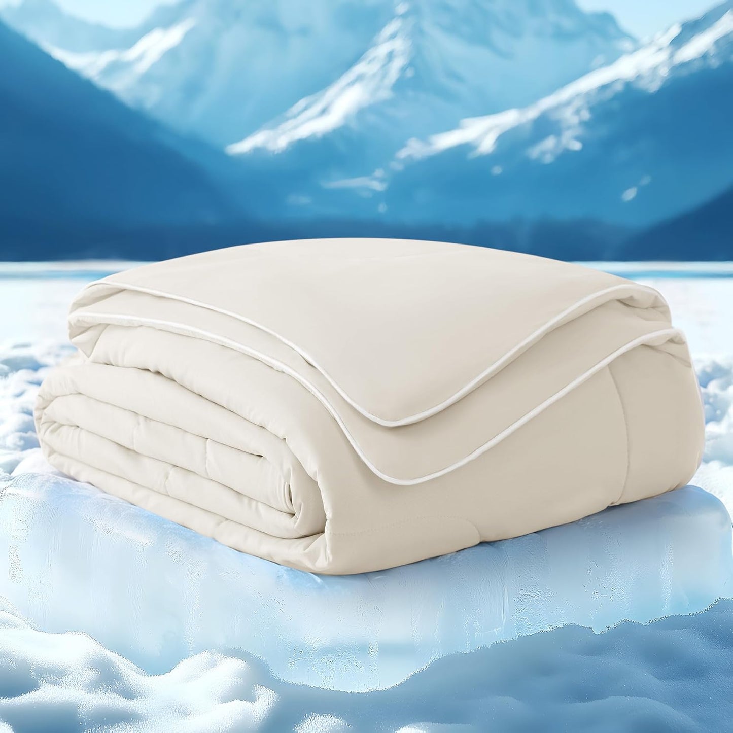 Bedsure Cooling Blankets for Hot Sleepers - Lightweight Comfort