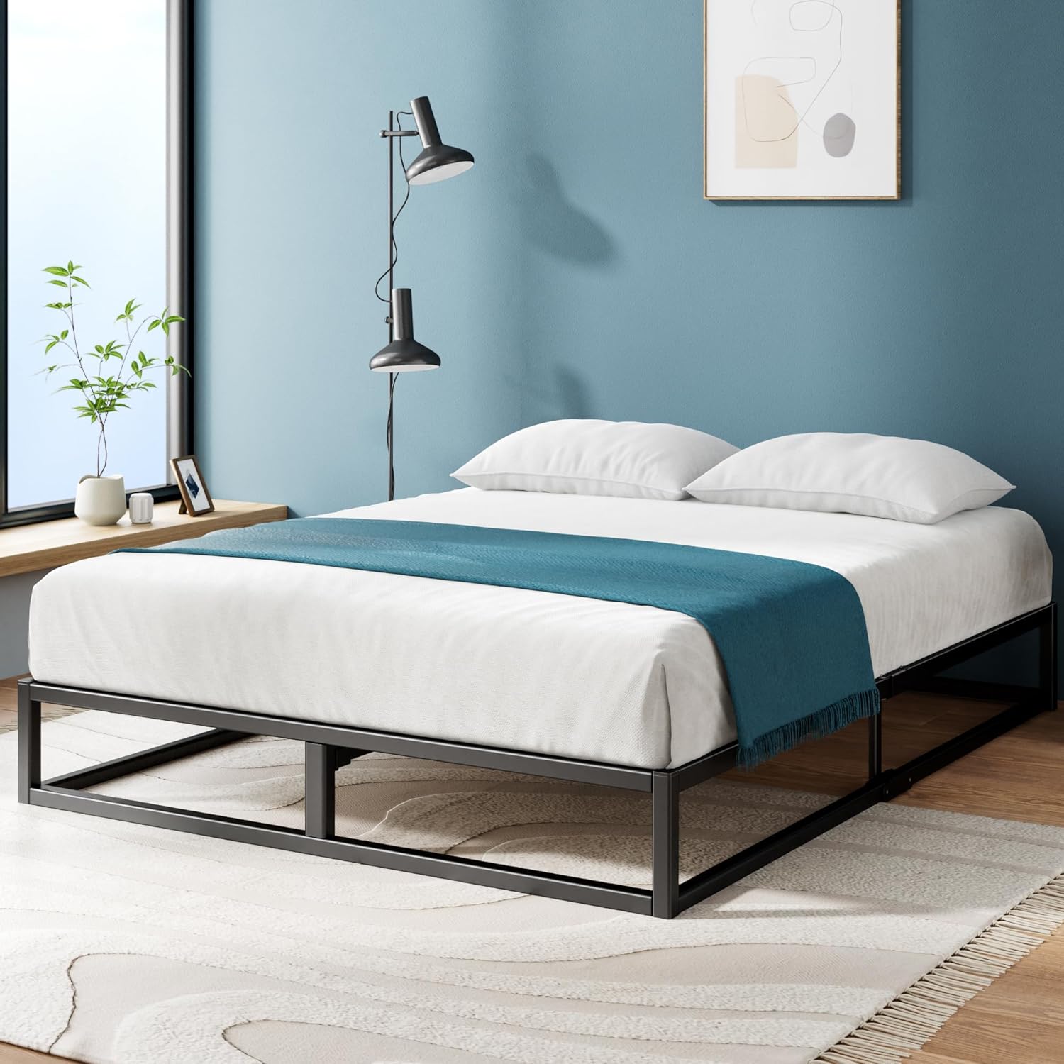 ZINUS Joseph 10 Inch Platform Bed Frame for Modern Bedrooms