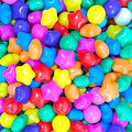Colorful Star Ball Pit Balls 200 Count for Kids - Safe Crush Proof Set