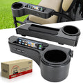 Roykaw Golf Cart Armrest with Cup Holder & Phone Holder Upgrade