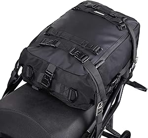 Rhinowalk Motorcycle Tail Bag 20L Waterproof Storage Solution