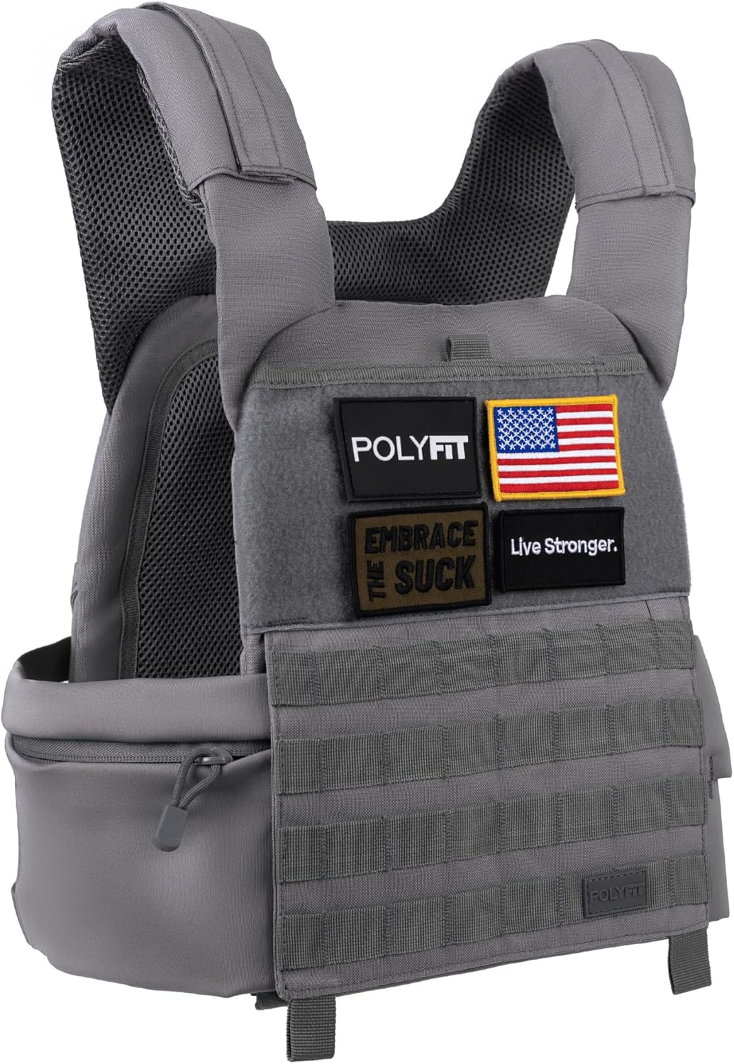 POLYFIT Weighted Vest for Strength and Endurance Training