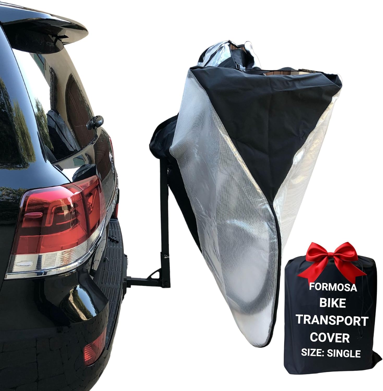 Formosa Covers Stronger Zipper Travel Bike Cover for Protection