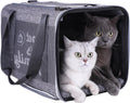Large Cat Carrier with Privacy Flaps for Nervous and Sensitive Cats
