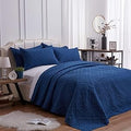 Quilt Set King Size 106x96 in Coverlet - Lightweight Luxurious