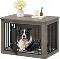 YITAHOME Dog Crate Furniture for Large Dogs - Stable 2-in-1 Side Table