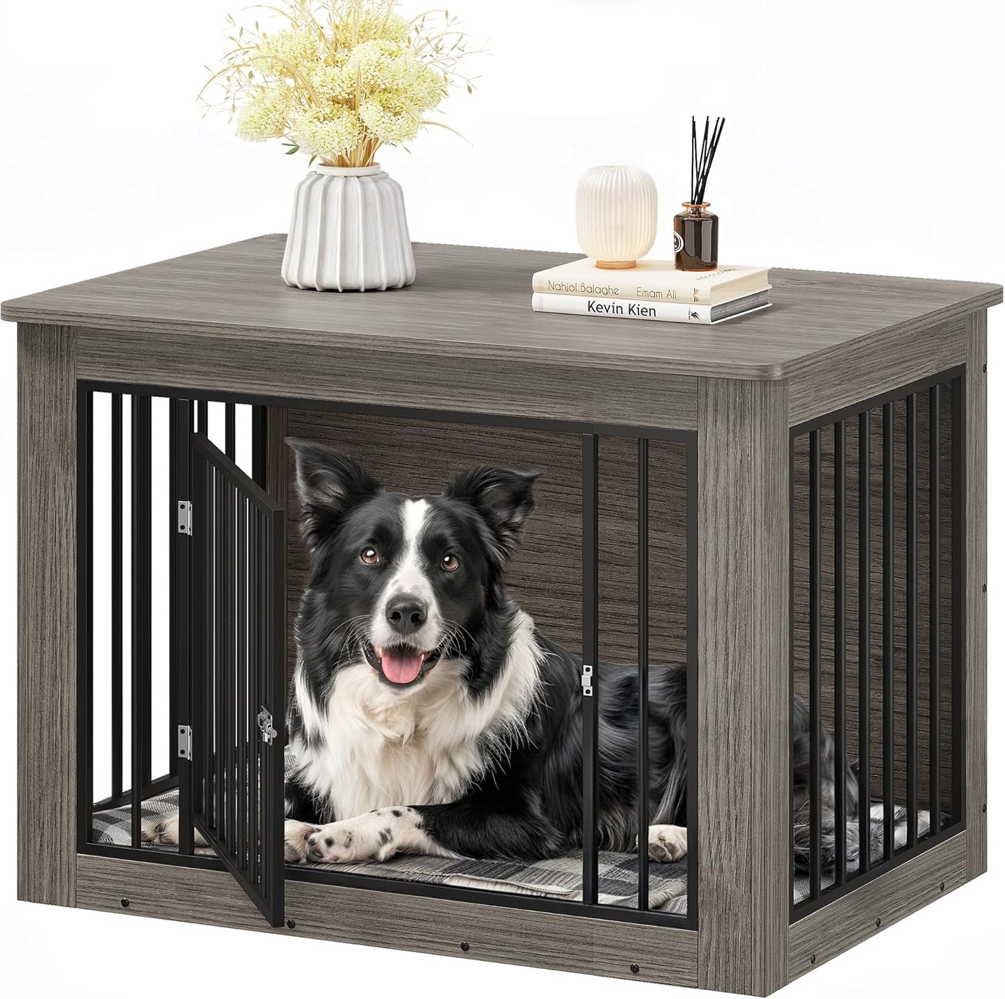 YITAHOME Dog Crate Furniture for Large Dogs, Stylish and Safe