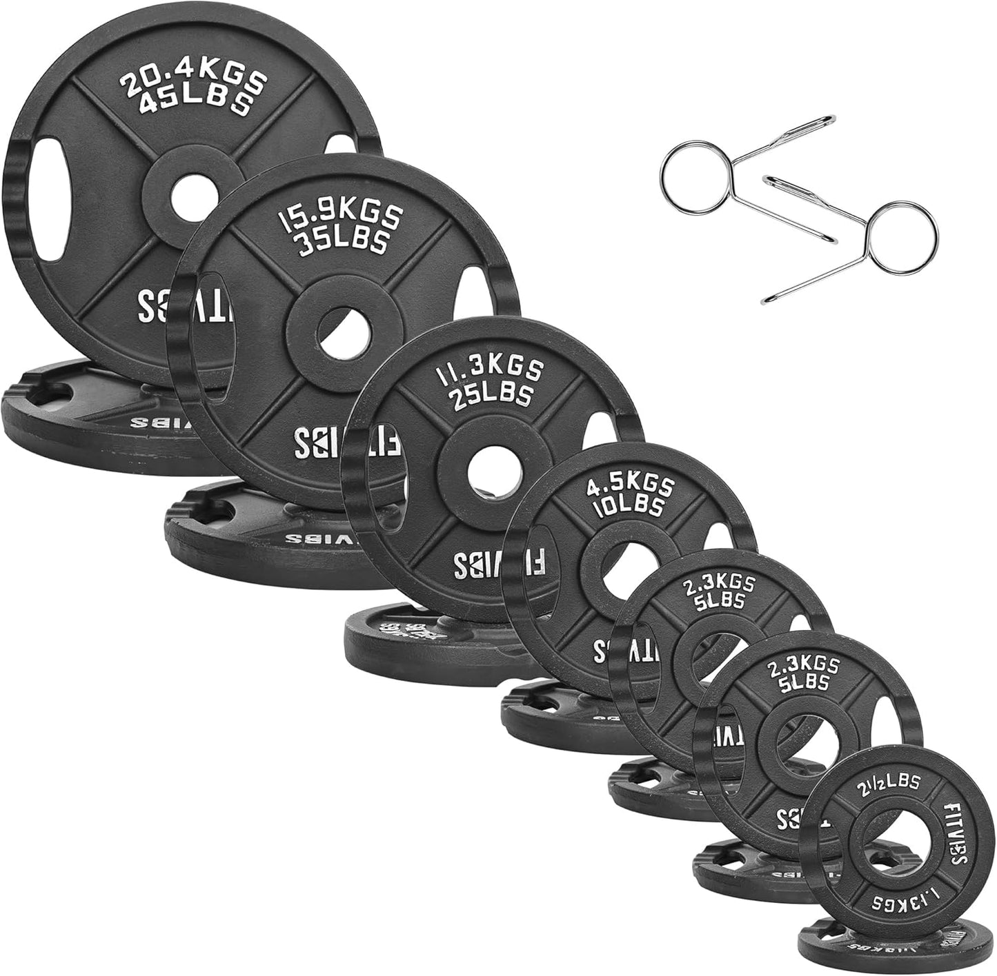 Cast Iron Plate Weight Plate for Strength Training and Weightlifting