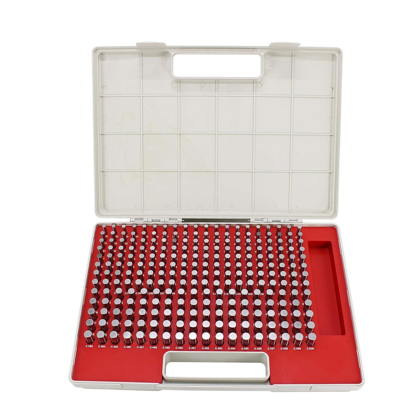 TEXALAN Steel Pin Gage Set 250pcs for Precision Measurement