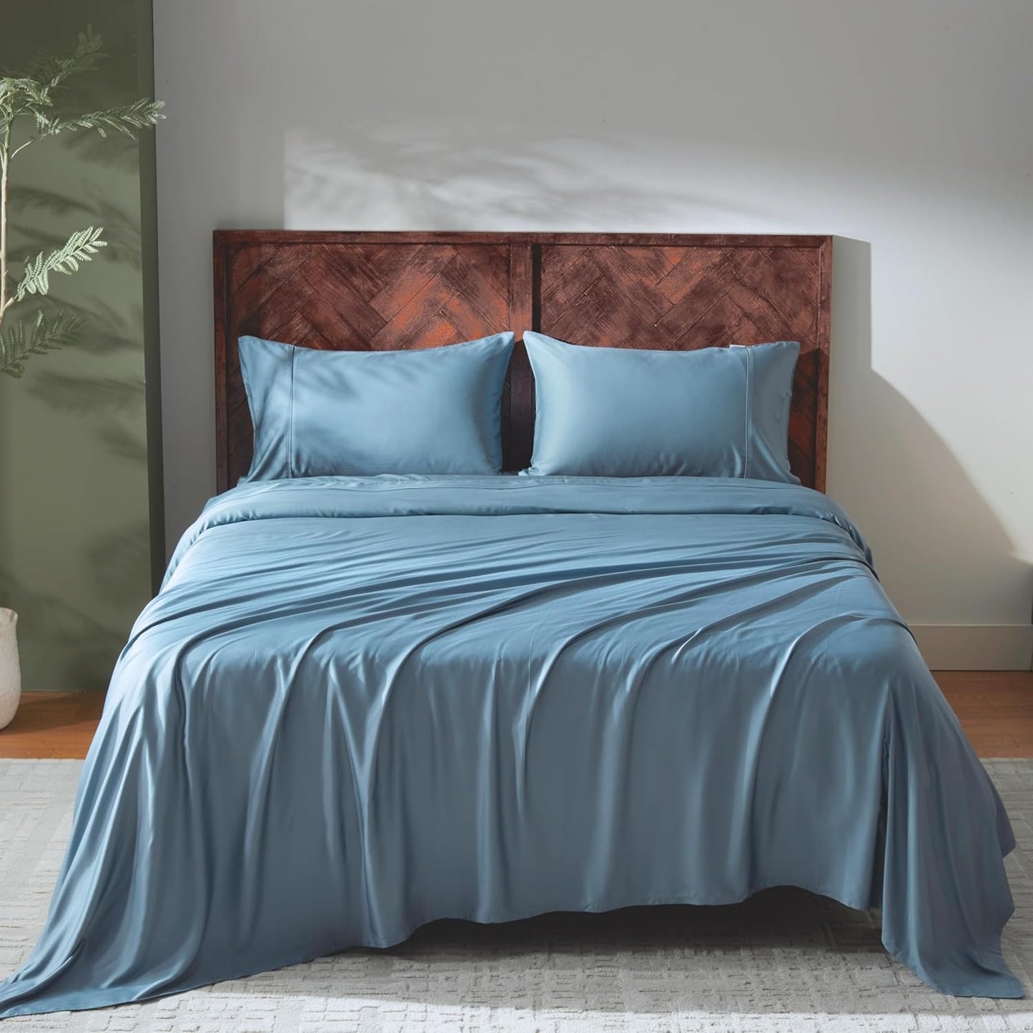 GOKOTTA Twin Sheets Set - Silky Soft Bamboo Cooling Sheets