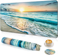 Large Gaming Mouse Pad with Coaster - Extended Desk Pad 31.5 in x 15.6