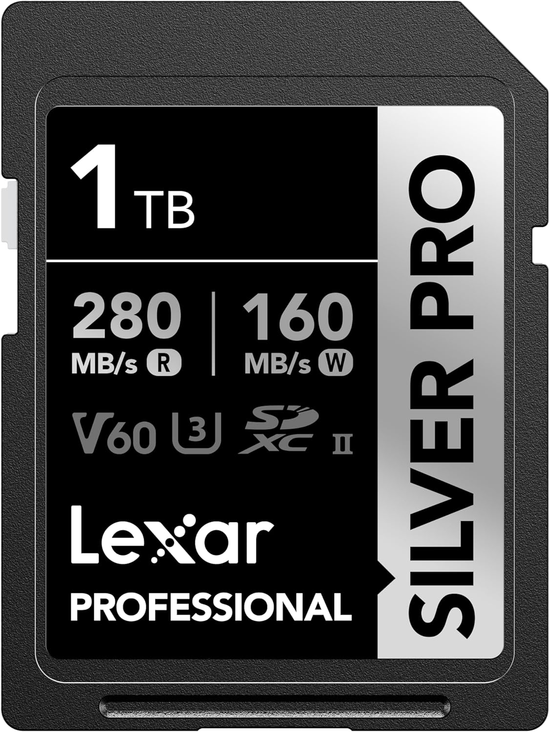 Lexar 1TB Professional Silver PRO SD Card for Photographers