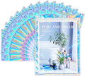 Holographic Bags 9x11 in Resealable Smell Proof Pouches - 100 Pack