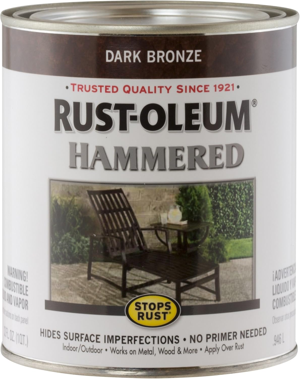 Rust-Oleum Stops Rust Hammered Finish Paint for Durable Protection