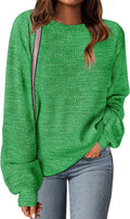 MEROKEETY Women's Oversized Pullover Sweater - Cozy Slouchy Fit