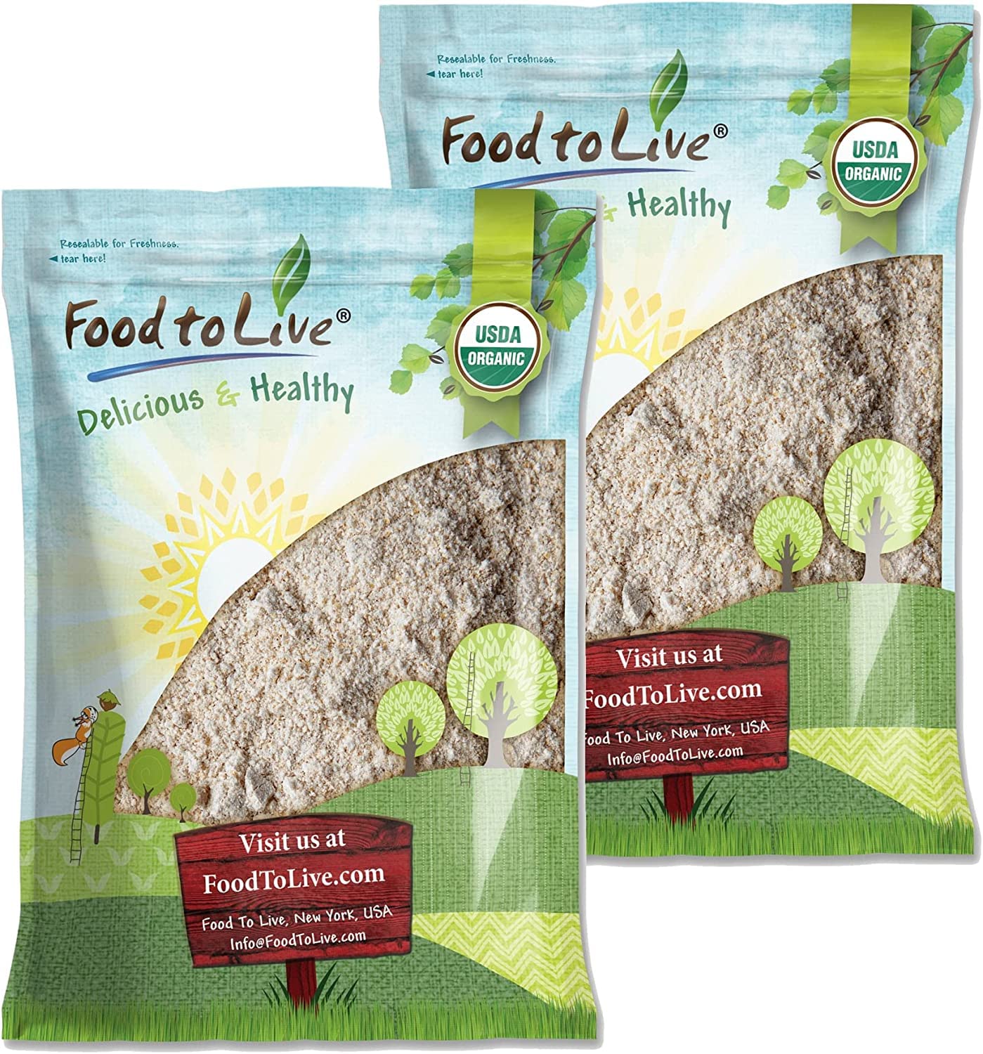 Organic Whole Grain Buckwheat Flour for Creative Baking