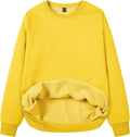 MAGCOMSEN Women's Fleece Lined Crewneck Sweatshirt - Warm Everyday 66%