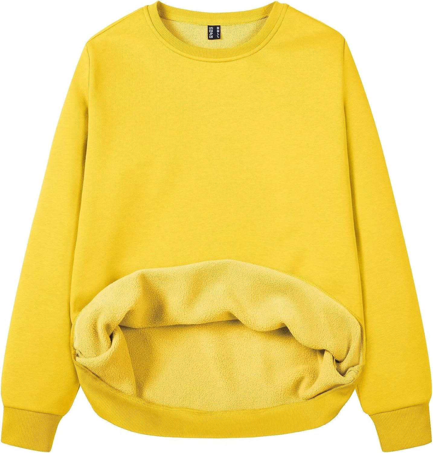 MAGCOMSEN Women's Fleece Lined Sweatshirt for Cozy Comfort