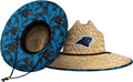 Men's NFL Floral Lifeguard Straw Sun Hat - Team Logo Shade